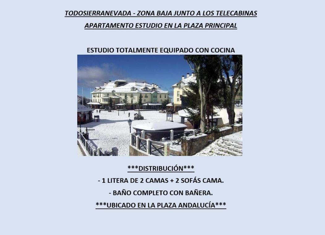 Ski Plaza Sierra Nevada & Zona Baja Bilik gambar