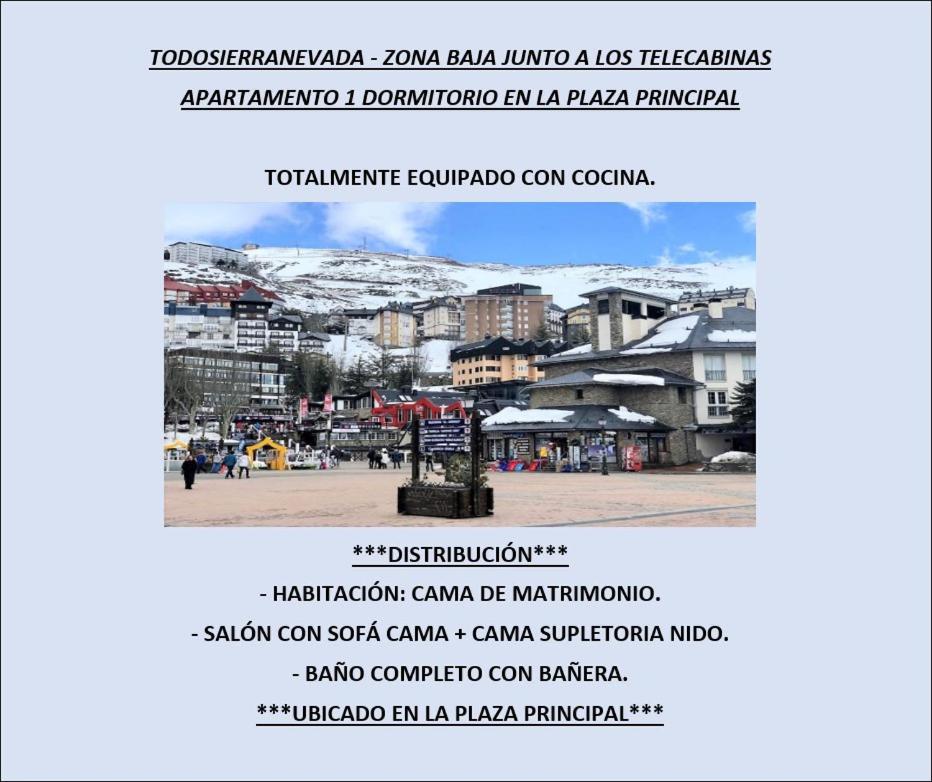 Ski Plaza Sierra Nevada & Zona Baja Luaran gambar
