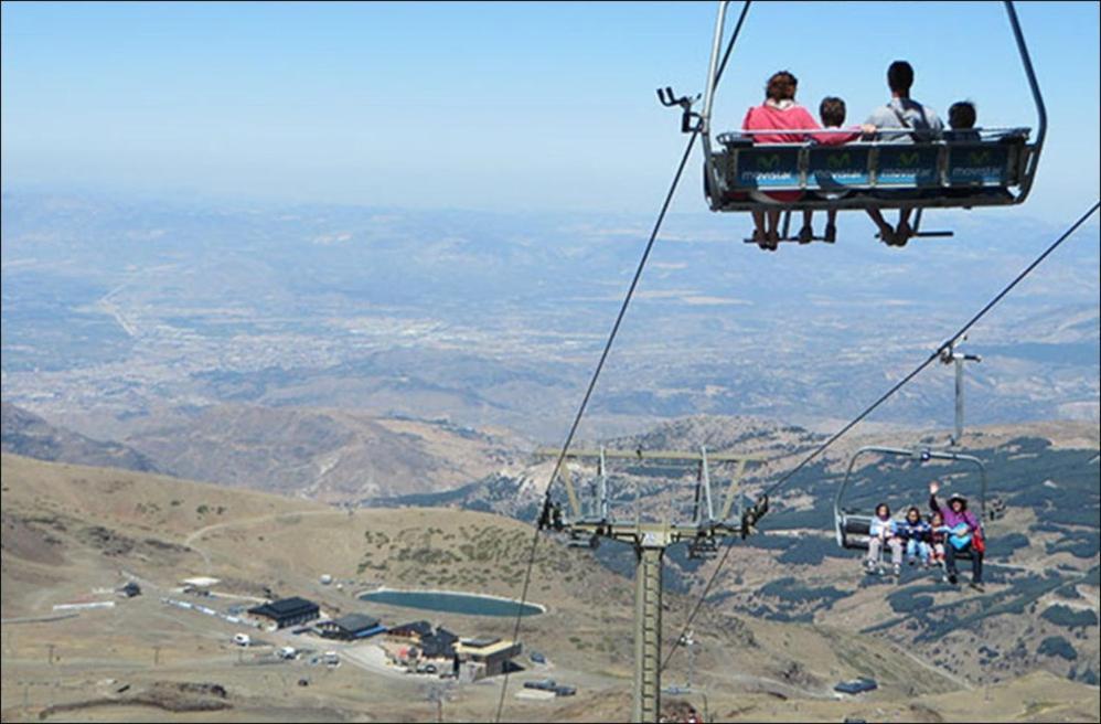 Ski Plaza Sierra Nevada & Zona Baja Luaran gambar
